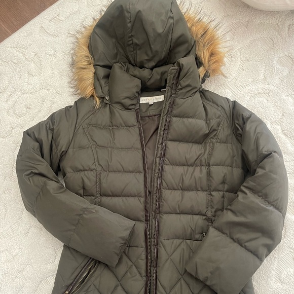 Larry Levin Down Jacket size small - Picture 2 of 2
